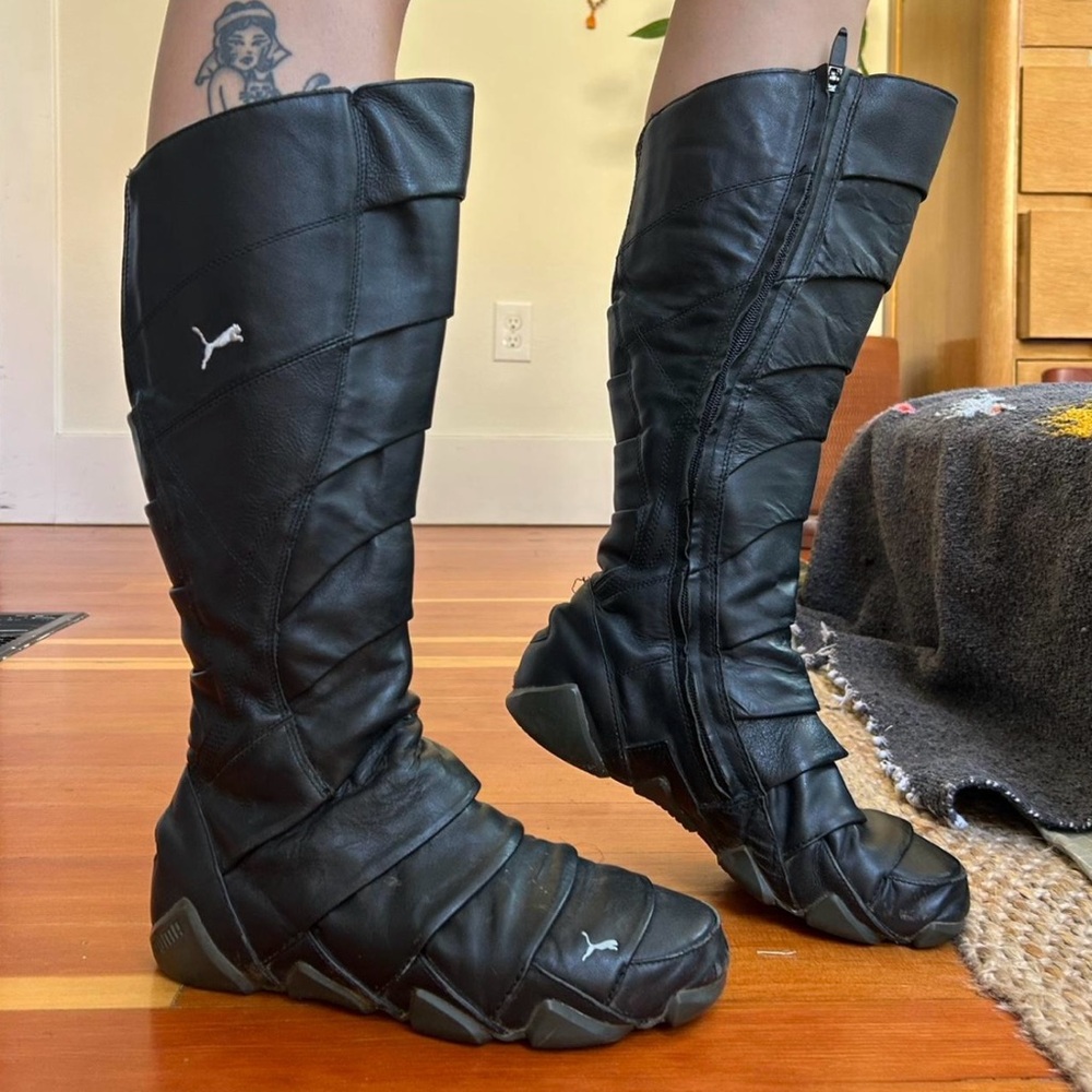Vintage puma satori boots RARE